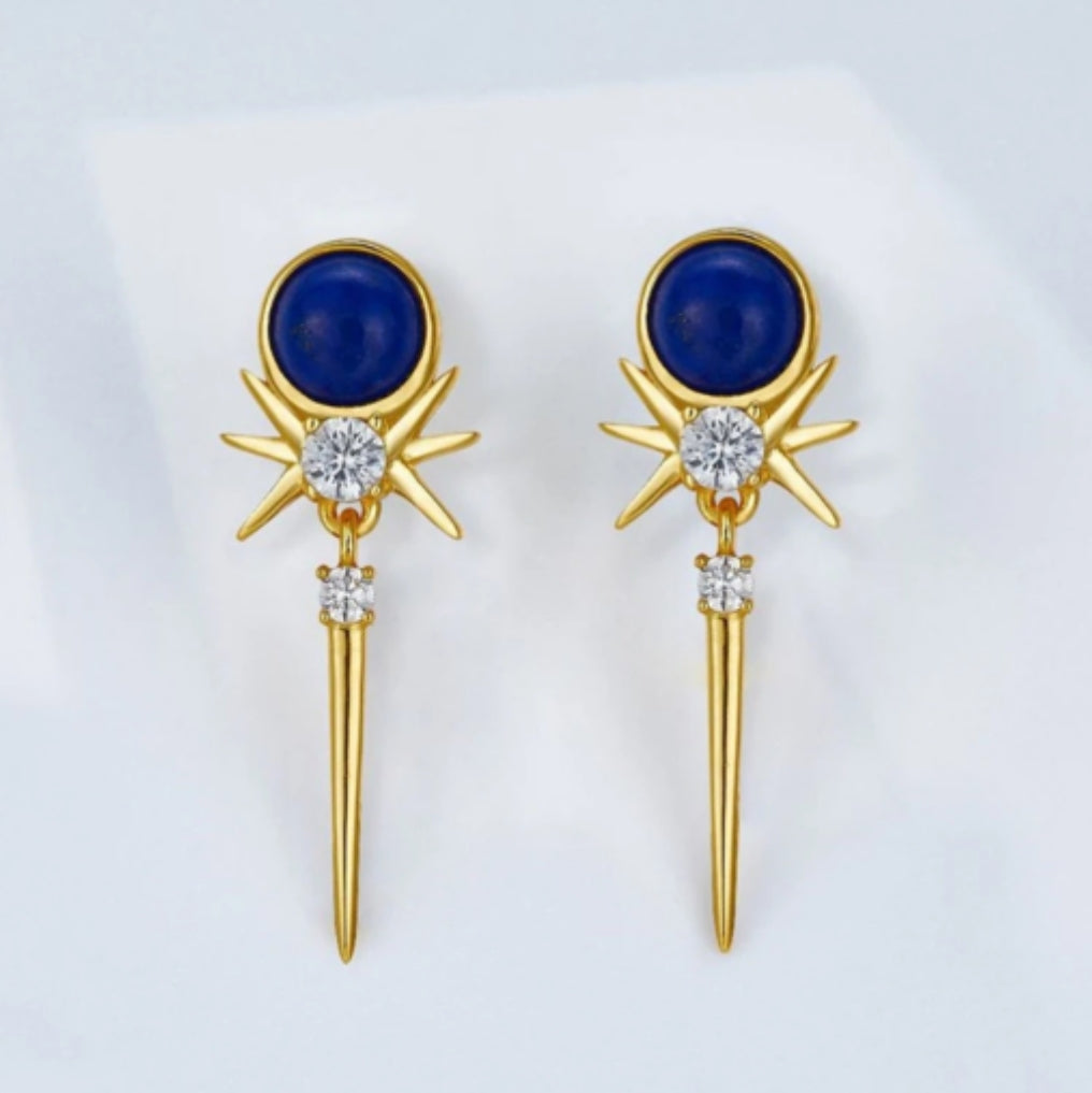 Galaxy Collection - Lapis Lazuli Earrings