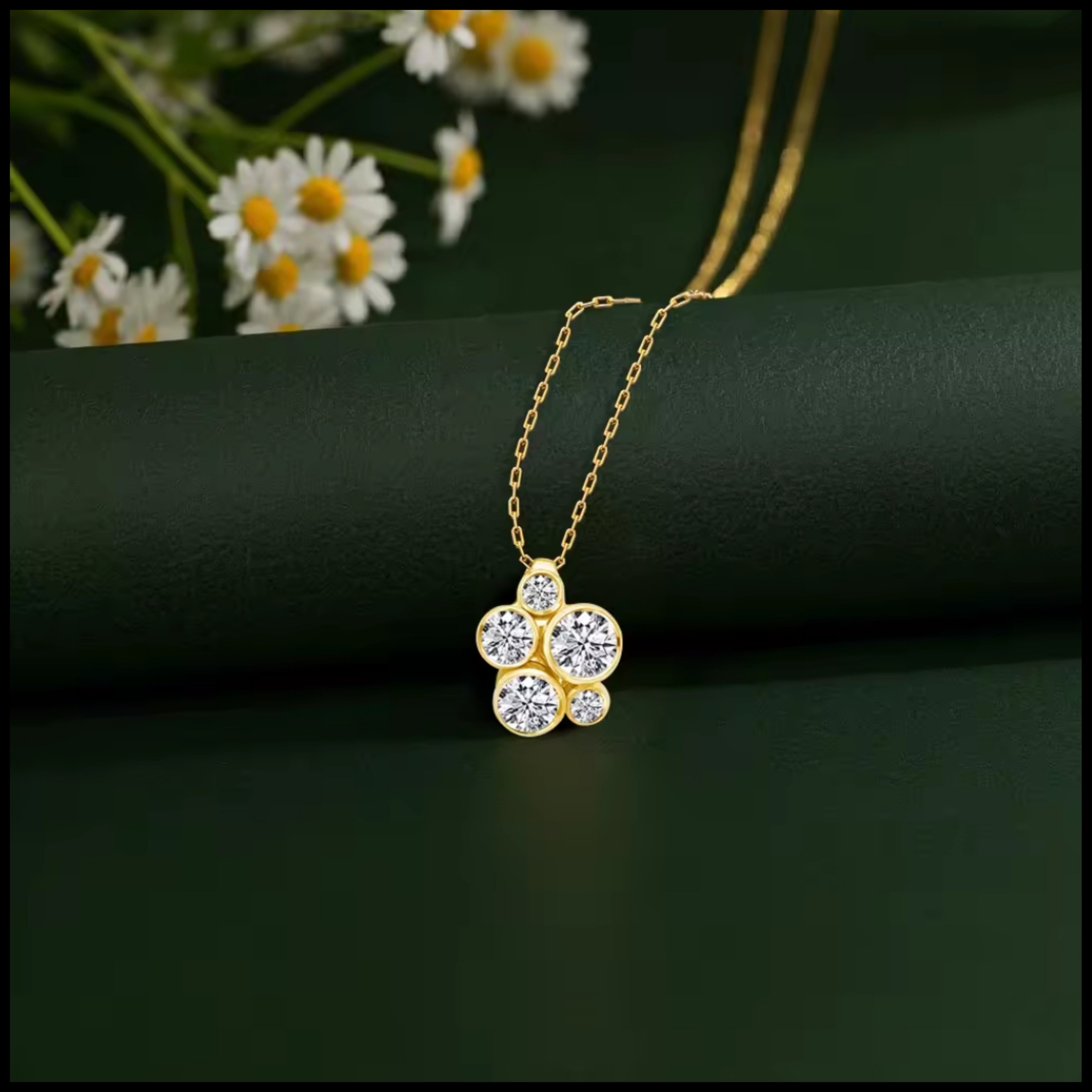 Moissanite 14k Necklace