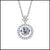 ELSA - Moissanite Silver Necklace - (Choose Colour)