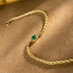 Emerald Bracelet.,.