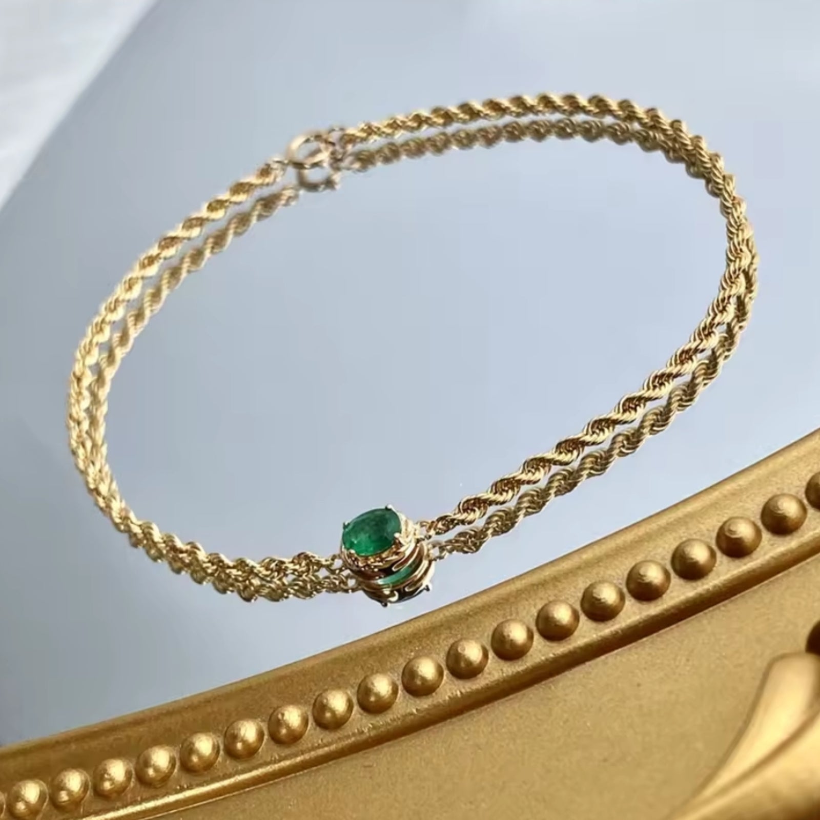 Emerald Bracelet