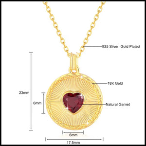 Red Garnet Necklace