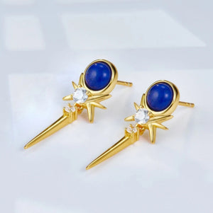 Galaxy Collection - Lapis Lazuli Earrings