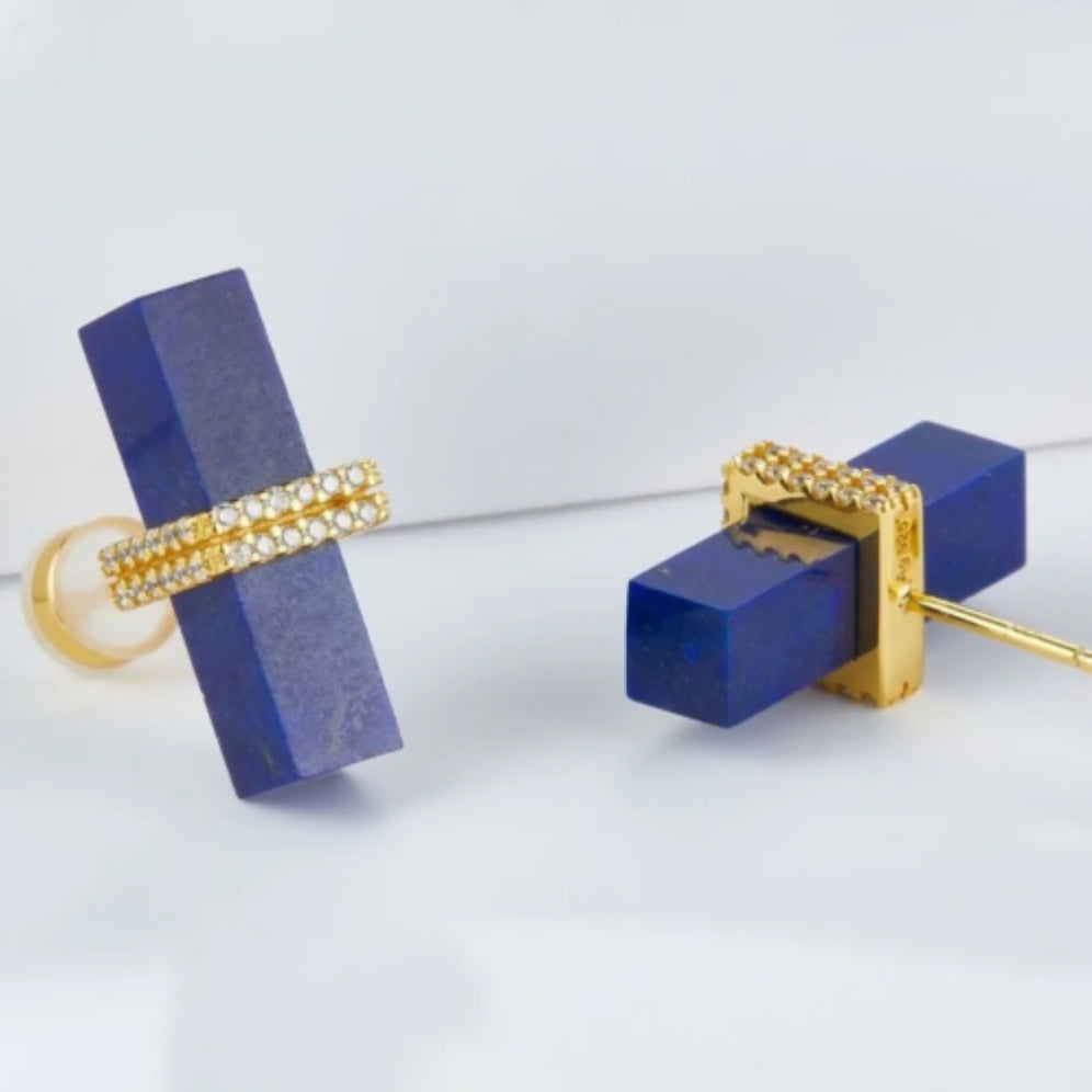 GALAXY Collection - Lapis Lazuli Earrings