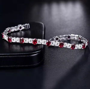 Ruby & Diamond Bracelet