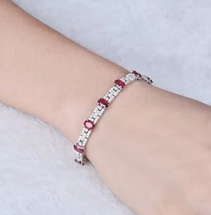 Ruby & Diamond Bracelet