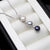 Pearl & Zirconia Silver Necklace