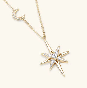 Moon & Star Necklace