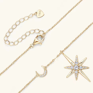 Moon & Star Necklace