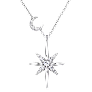 Moon & Star Necklace