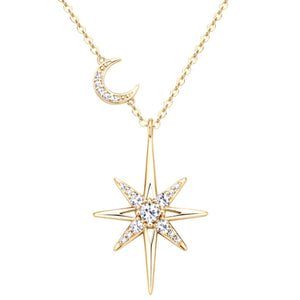 Moon & Star Necklace