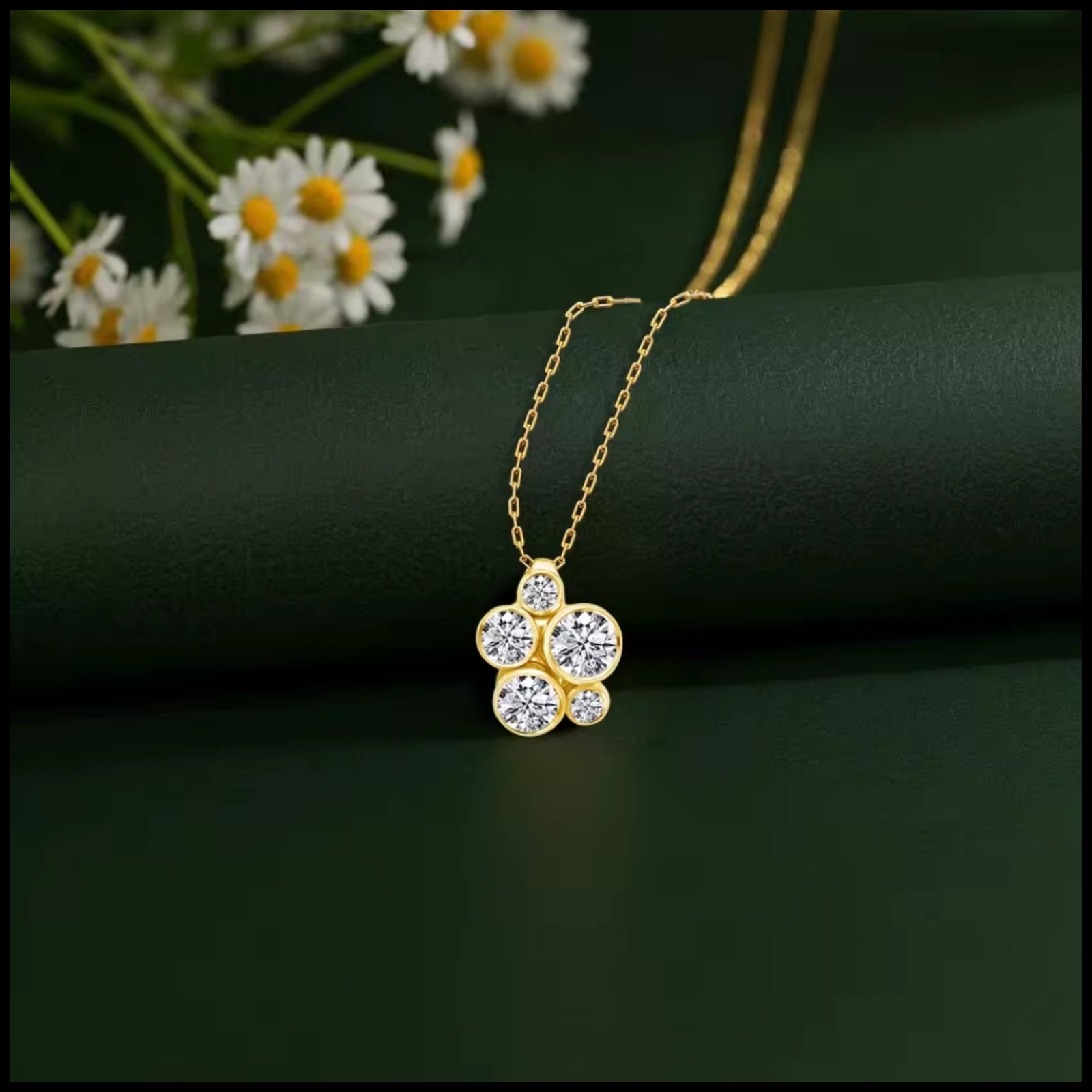 Moissanite 14k Necklace