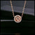 Morganite & Diamond Rose Gold Necklace