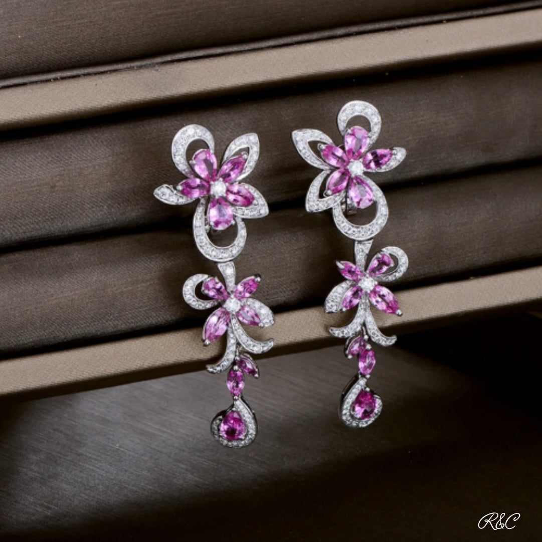 Tiffany Pink Diamond Earrings