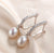 Natural Pearl Silver Earrings