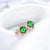 Tsavorite & Diamond Earrings