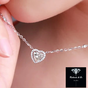 Diamond Heart Necklace