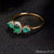 Emerald & Diamond 14k Rose Gold Ring