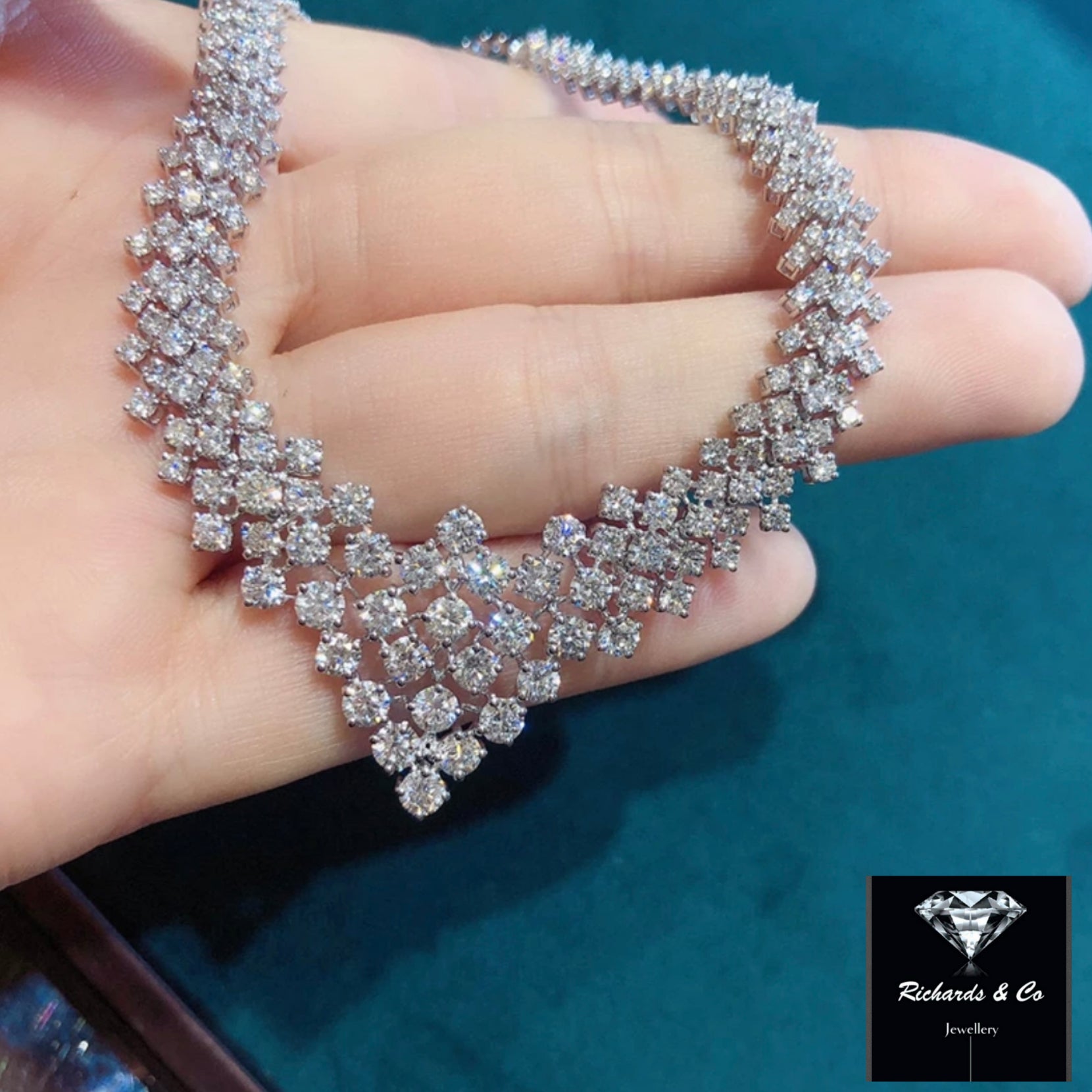 diamond necklace for wedding