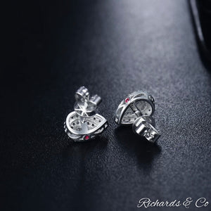 Diamond Pear Earrings