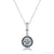 BLACK BEAUTY - Collection Black Zircon Silver Necklace