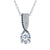 BLACK BEAUTY - Collection Black Zircon Silver Necklace